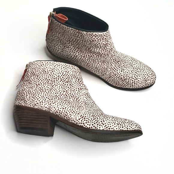 Boden Shoes - Boden Calf Hair Ankle Booties Women's Size 7